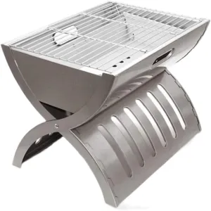 Outdoor Charcoal Grill Portable Charcoal Grill Tabletop BBQ Grill Folding Small Barbecue Grill For Outdoor Grilling Camping BBQ Grill Barbecue Grill