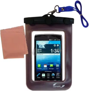 Outdoor Waterproof Carrying case Suitable for The Pantech Discover to use Underwater - Keeps Device Clean and Dry