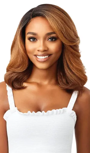 Outre EveryWear Synthetic HD Lace Front Wig - EVERY 6 (DRFFBLKCHER)