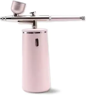 Oxygen Facial Spray Machine - High Pressure Handheld Facial Steamer with 0.3mm Nozzle - Rechargeable Portable Nano Mist face steamer for facial deep cleaning, Moisturizing, Travel & Home Use