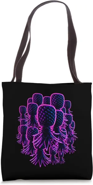Party Mode Upside Down Pineapple Swinger Vanilla Swapping Tote Bag