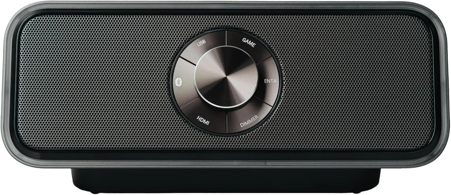 Pioneer,Desktop Gaming Speaker,Sound TECTOR,Compact Front Speaker with LED Sound Sensing Meter,PC,PS5/PS4,Switch,USB, HDMI, Bluetooth,Speakers 5.1ch/7.1ch Surround, TQ-FG3000