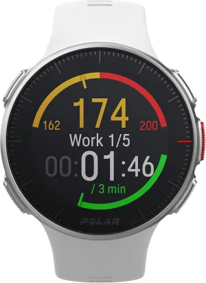 POLAR Vantage V – Premium GPS Multisport Watch for Multisport & Triathlon Training (Heart Rate Monitor, Running Power, Waterproof, Blood Oxygen Saturation)