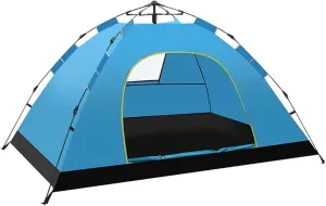 Pop Up Tents Pop Up Tent 1 2 Person Camping Tent Easy Instant Setup Protable Backpacking Sun Shelter for Travelling Hiking Field Camping Adult Pop Up Tent(Blue)