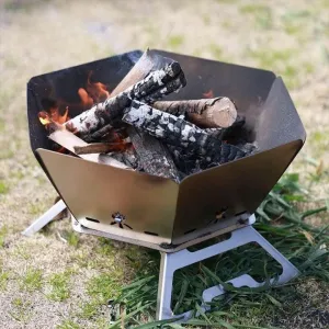 Portable Camping BBQ Grill - Adventure-Ready Outdoor Grill