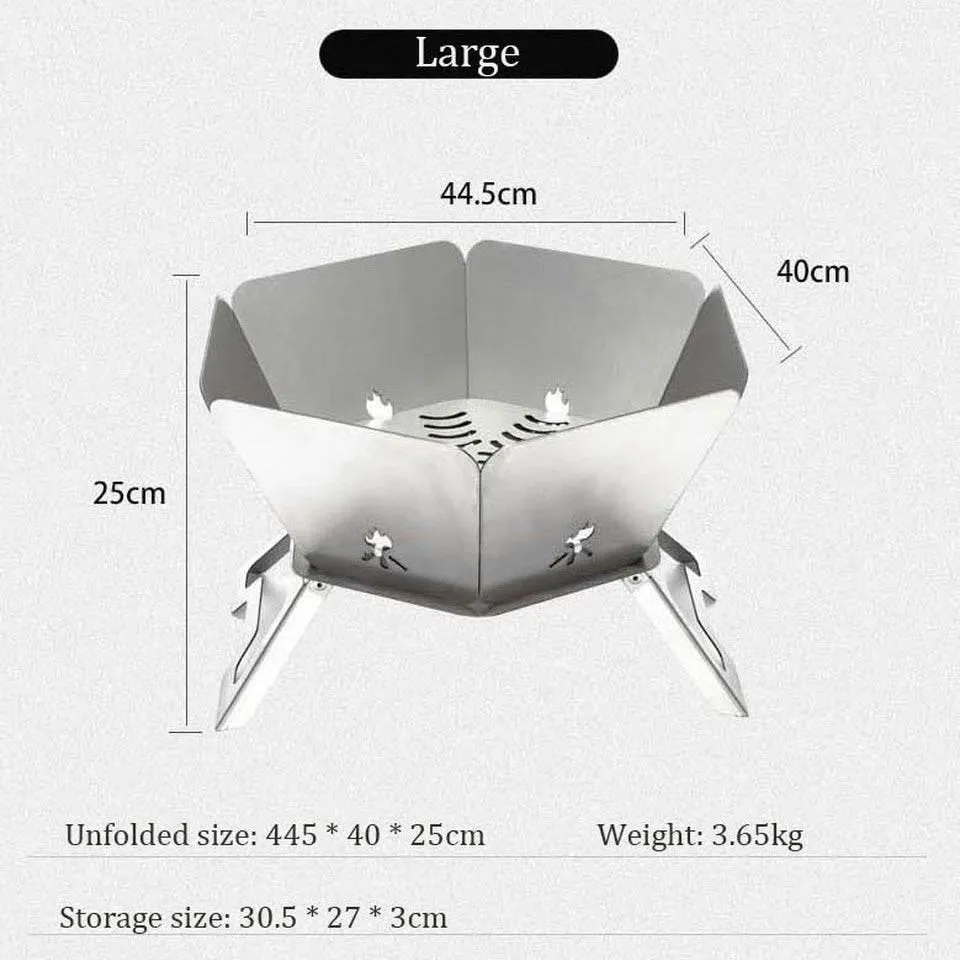 Portable Camping BBQ Grill - Adventure-Ready Outdoor Grill