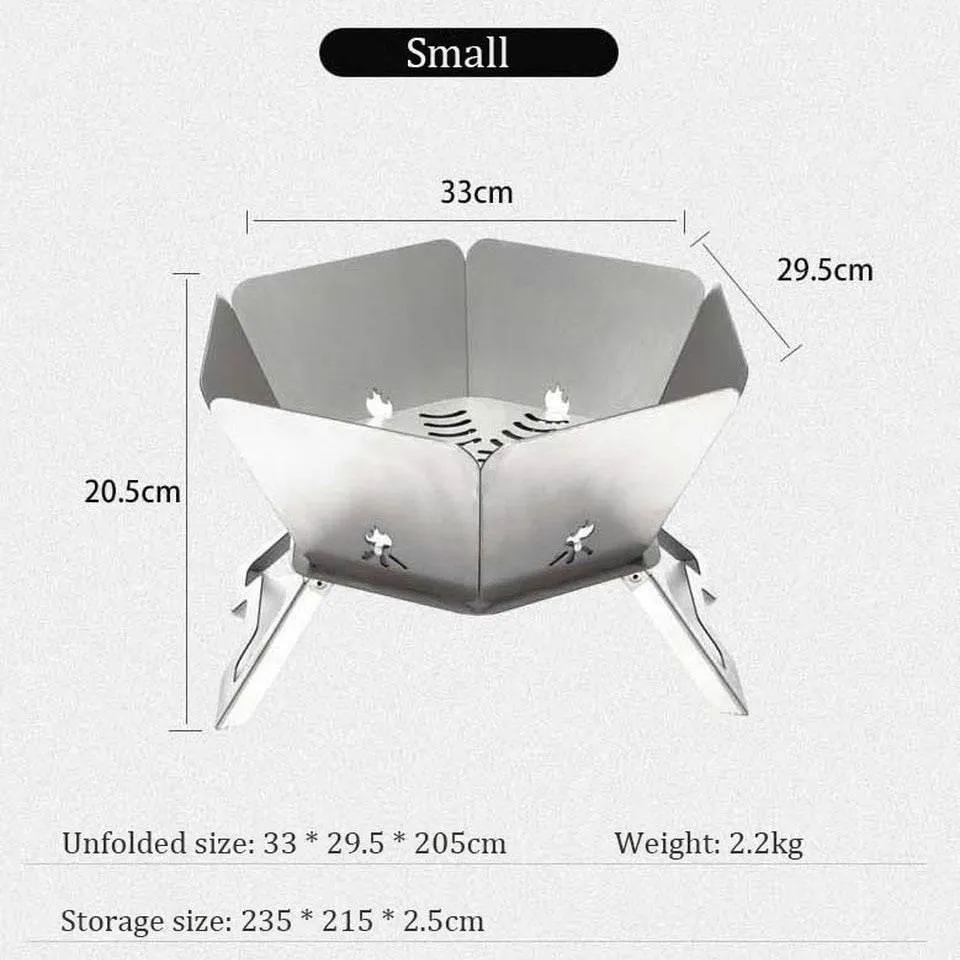 Portable Camping BBQ Grill - Adventure-Ready Outdoor Grill