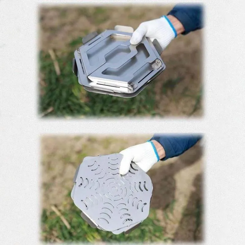 Portable Camping BBQ Grill - Adventure-Ready Outdoor Grill