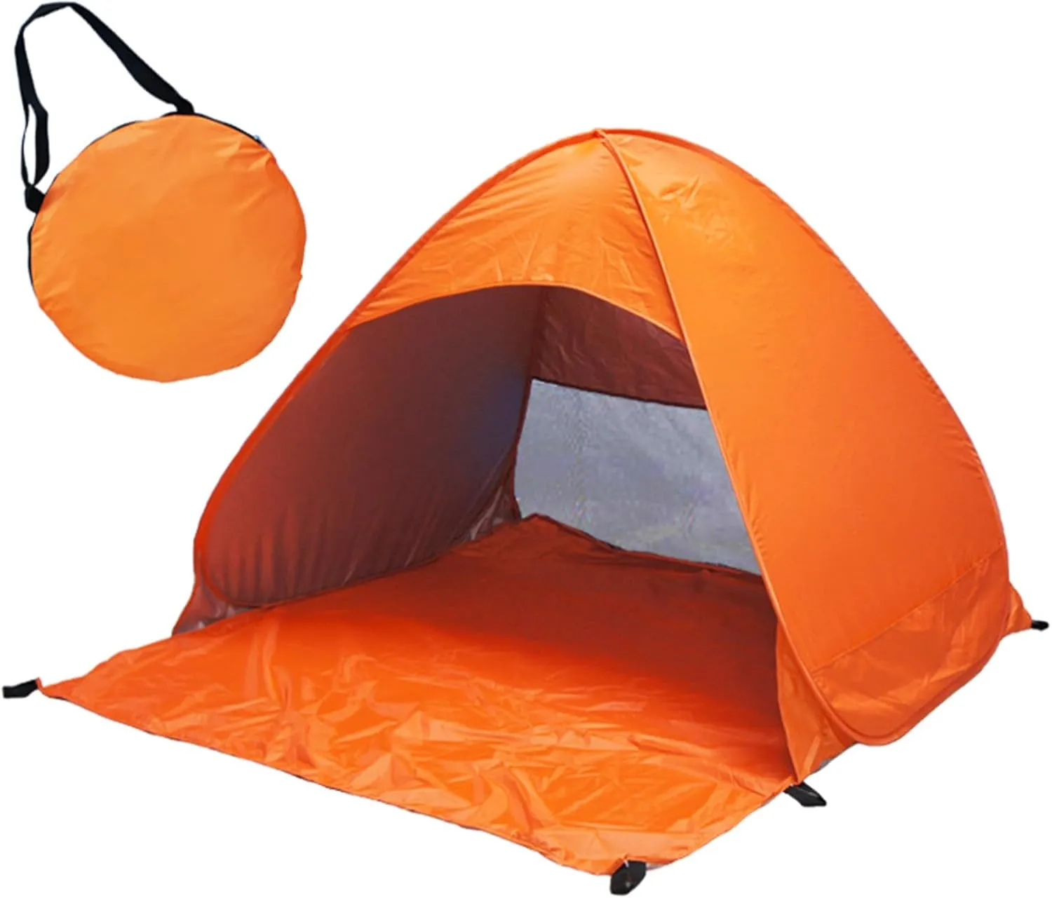 Portable Camping Tent Outdoor Automatic Quick Open Tent 2-3 Persons Beach Tent for Sun Shelter Travel Outdoor Hiking