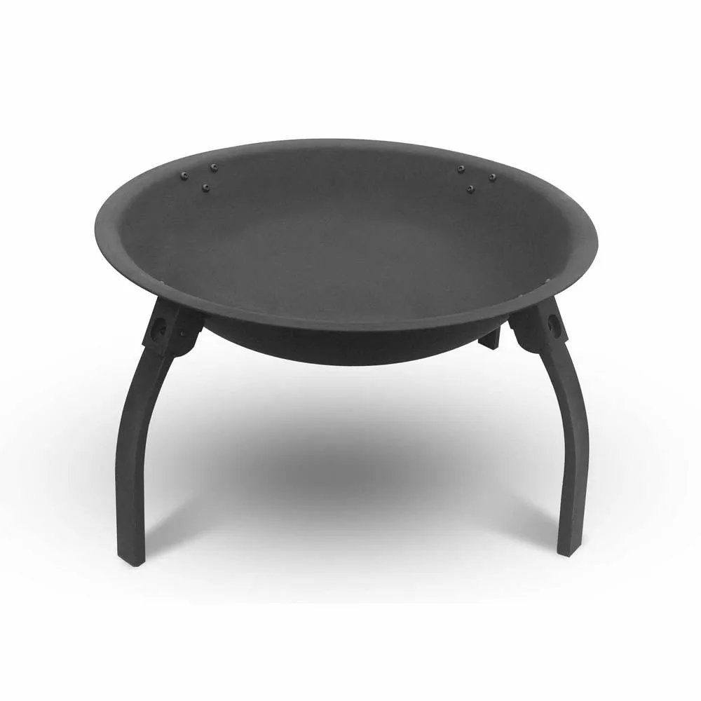 Portable Fire Pit (56cm) 2-in-1 Foldable BBQ Grill