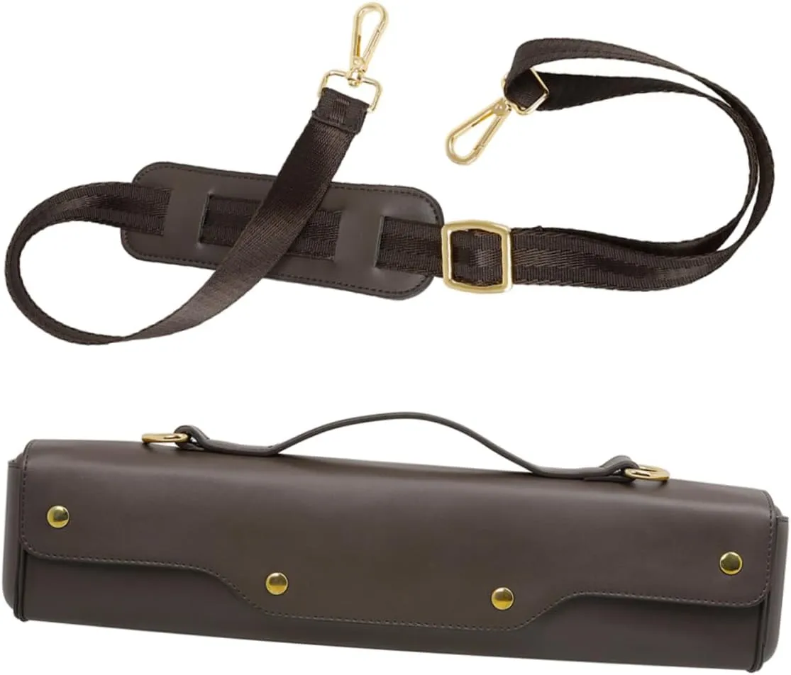 Portable Flute Carrying Bag Shoulder Storage Case for Flute Accessories Durable Lightweight Design for Easy Transport Flute Students Capacity