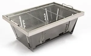 Portable Foldable Charcoal Grill - Compact Outdoor BBQ Set for Camping, Picnics & Tailgating, Lightweight & Easy Assembly, Perfect for Backyard, Patio & Travel