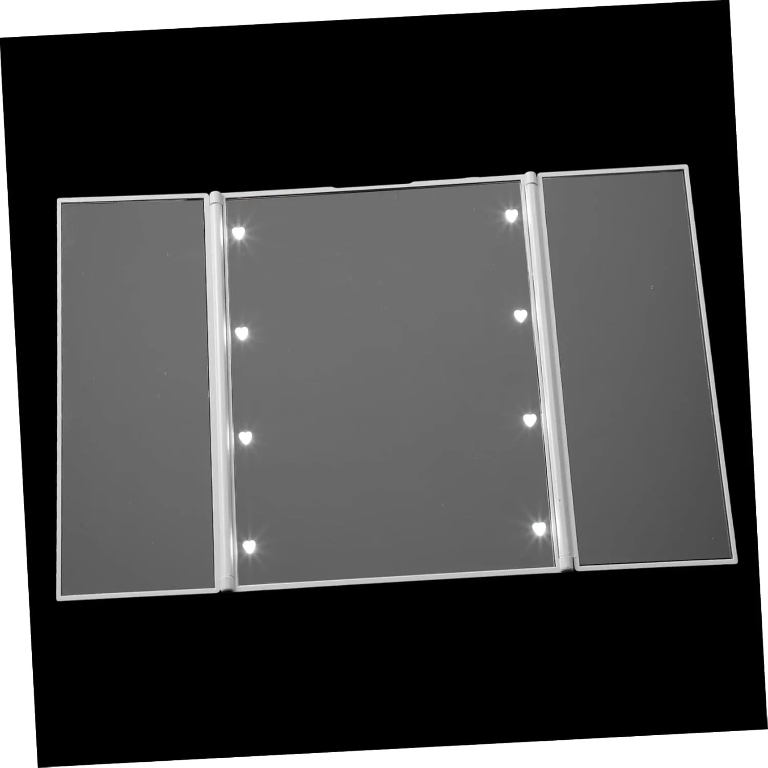 Portable LED Lighted Makeup Mirror Brightness Compact Design for Home Use and Travel for Students and Makeup Enthusiasts High Definition Clarity
