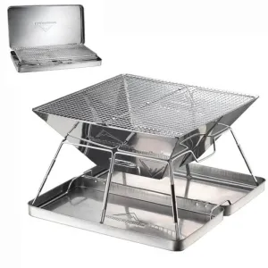 Portable Mini Grill - Foldable Travel BBQ