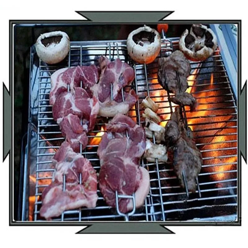Portable Mini Grill - Foldable Travel BBQ