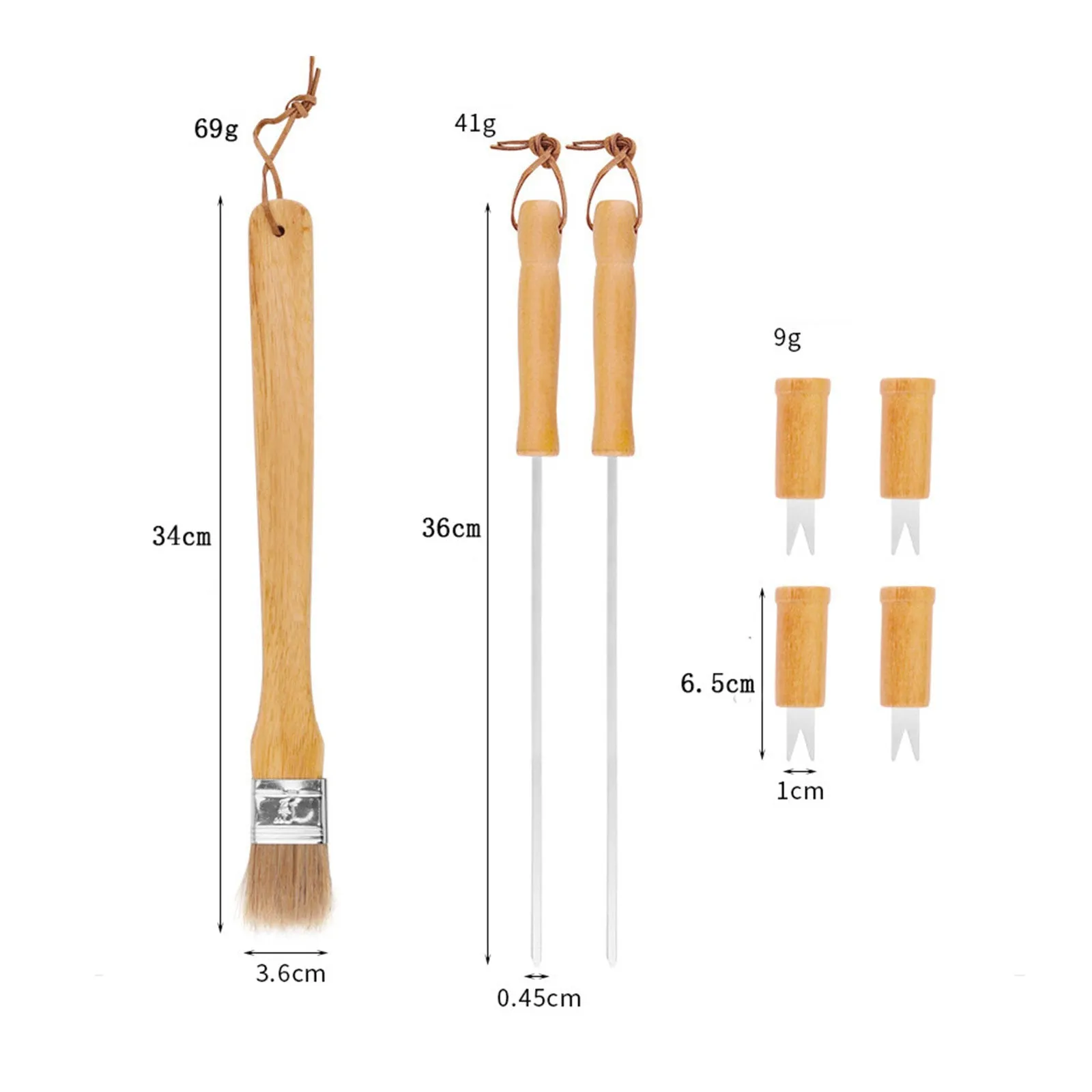 Portable Outdoor Camping BBQ Tool - Stainless Steel Grill Set for Easy Outdoor Cooking