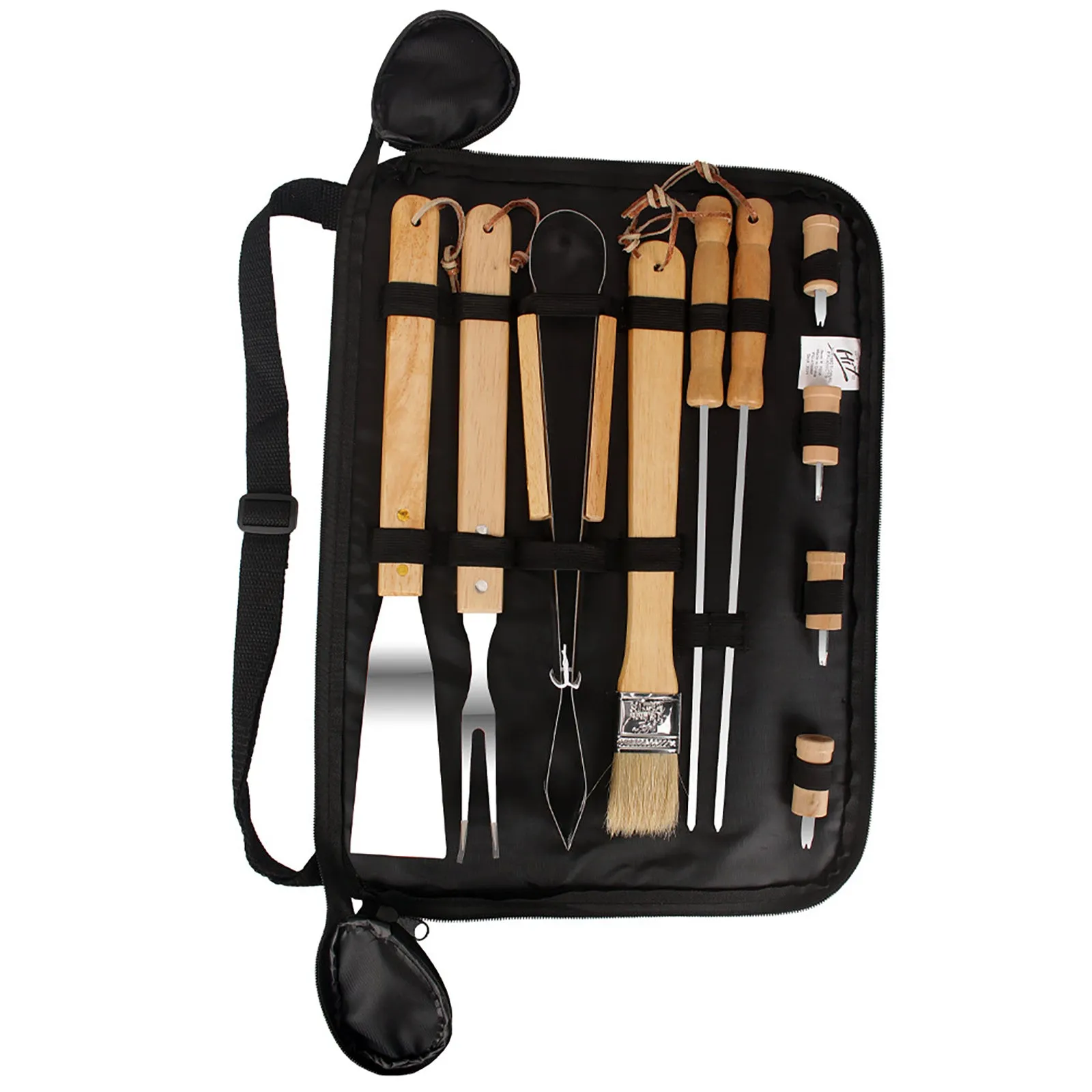 Portable Outdoor Camping BBQ Tool - Stainless Steel Grill Set for Easy Outdoor Cooking
