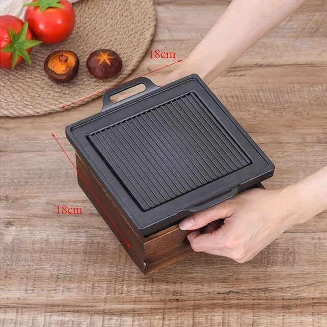 Portable Smokeless BBQ Grill - Non-Stick Japanese Style Grill