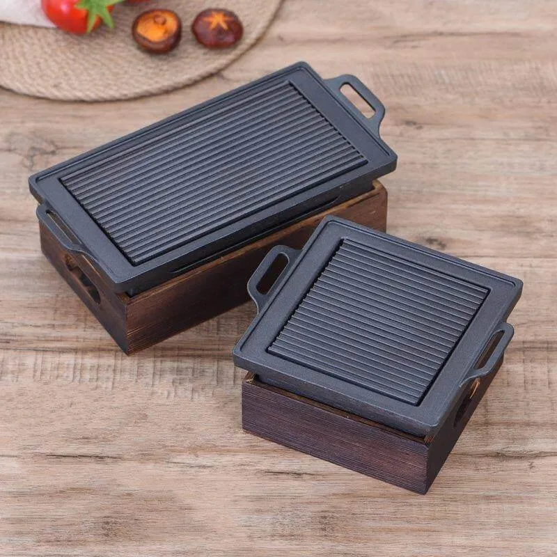 Portable Smokeless BBQ Grill - Non-Stick Japanese Style Grill