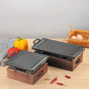 Portable Smokeless BBQ Grill - Non-Stick Japanese Style Grill