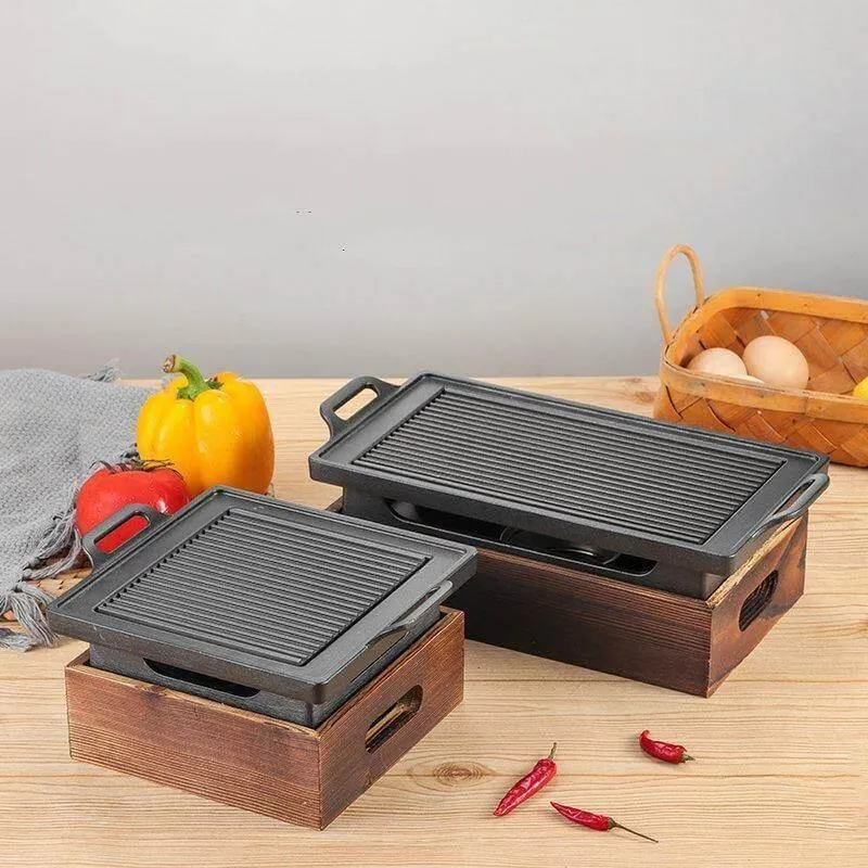 Portable Smokeless BBQ Grill - Non-Stick Japanese Style Grill