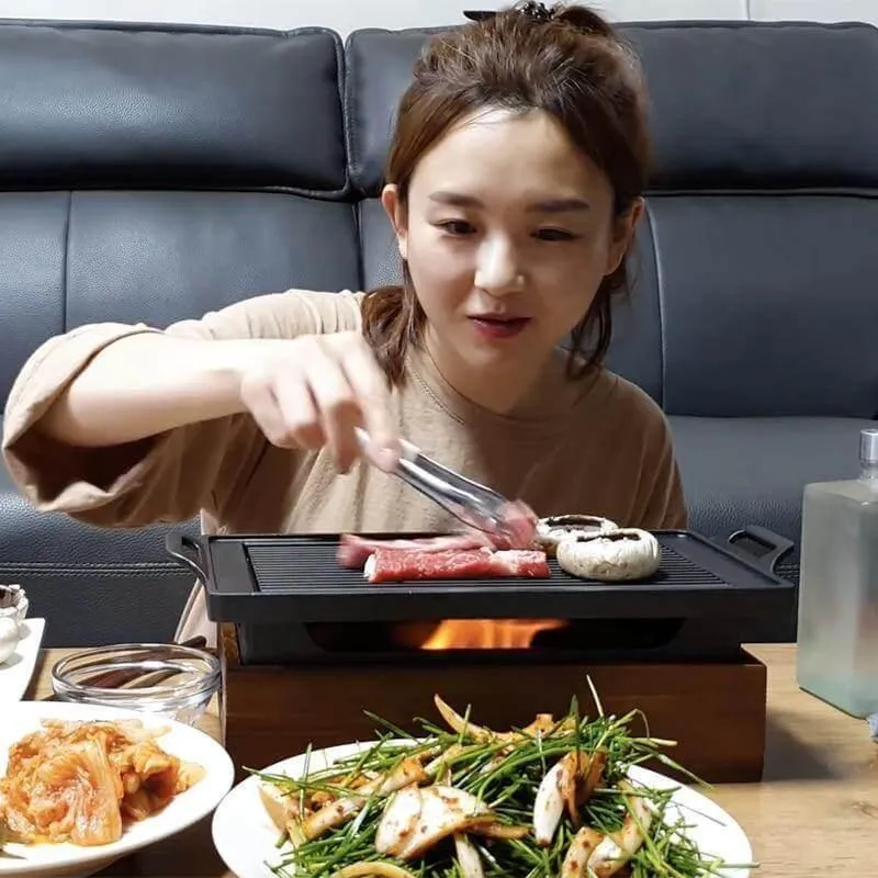 Portable Smokeless BBQ Grill - Non-Stick Japanese Style Grill