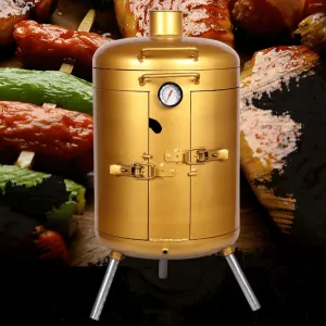 Portable Smokeless Camping Grill - Outdoor Cooking Solution