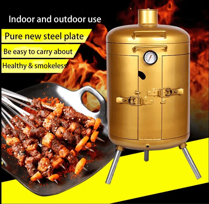 Portable Smokeless Camping Grill - Outdoor Cooking Solution