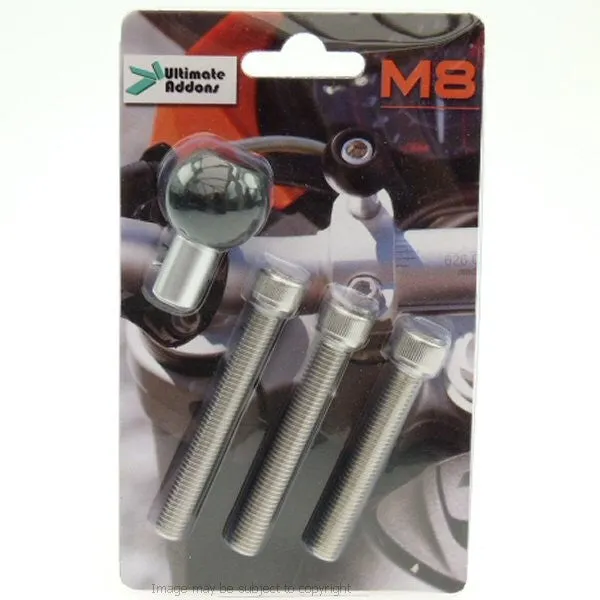 Powered Motorcycle M8 Handlebar Clamp Mount for TomTom START 60 SatNav (sku 17361)
