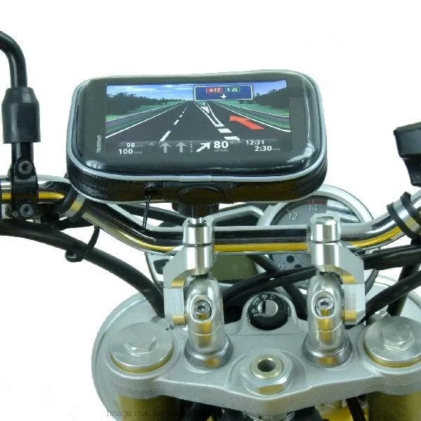 Powered Motorcycle M8 Handlebar Clamp Mount for TomTom START 60 SatNav (sku 17361)