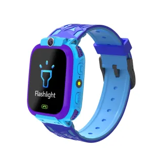 Premium Kids Smart Watch with 2G Call, Waterproof, GPS Tracker, SOS Button, LBS Location, Camera, for Boys & Girls, Compatible with iOS & Android, Gift for Children