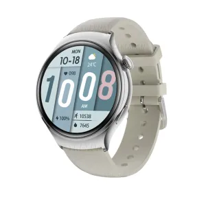 Premium Smartwatch for Women - AMOLED Display, Bluetooth Calling, NFC, GPS, IP68 Waterproof, Multiple Sports Modes, Heart Rate & Blood Pressure Monitoring