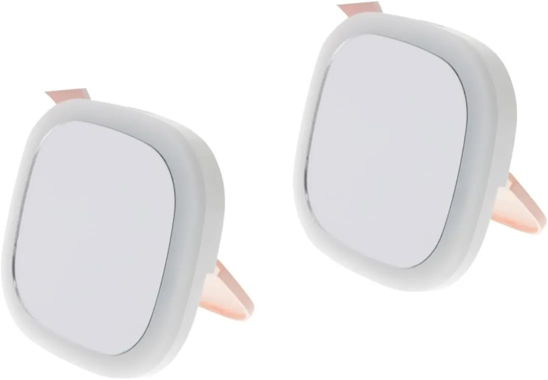 PRETYZOOM 2pcs Led Makeup Mirror Portable Dual-Sided Vanity Mirror Rechargeable Led Lights Compact for Women for Makeup Special Days