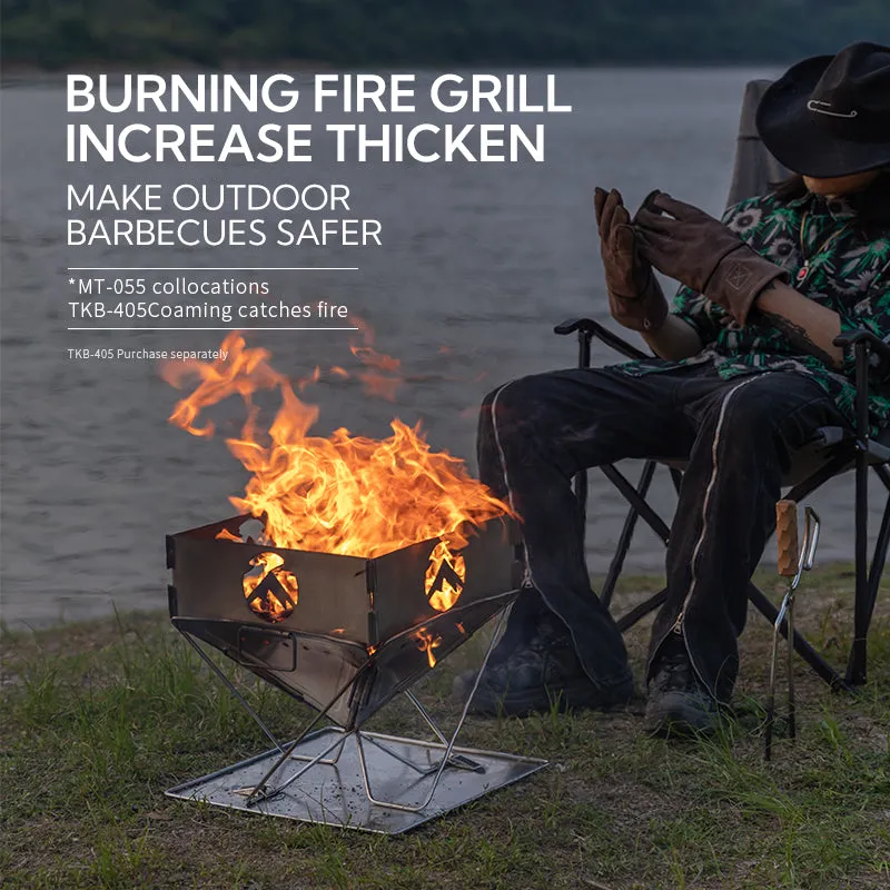 Problem-free return Heavy-duty Grill Fire Pit Campingmoon MT-055 Takibi
