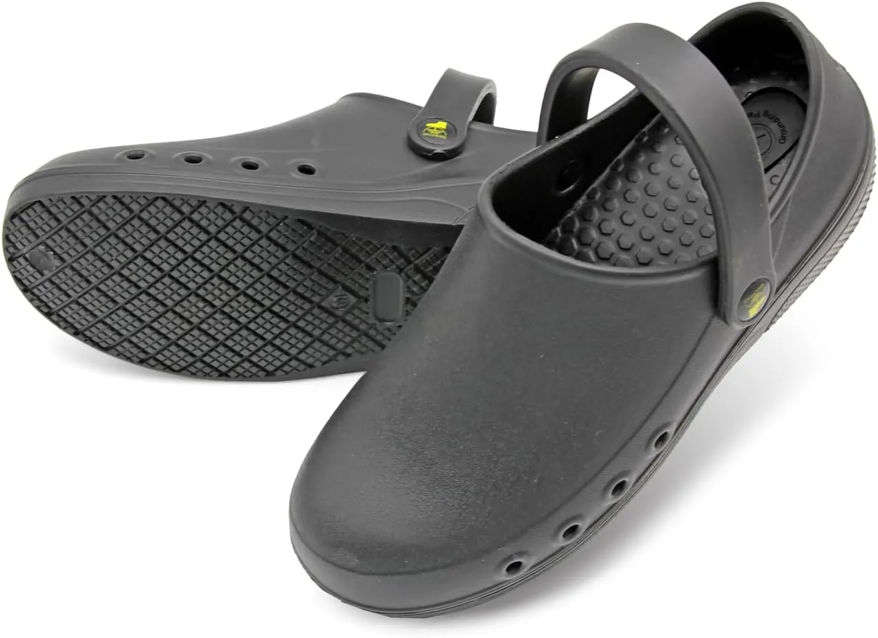 Professional Nurses Shoes for Women Men Slip Resistant Waterproof Work Shoes for Doctor Chef Food Service Nursing Slip-On