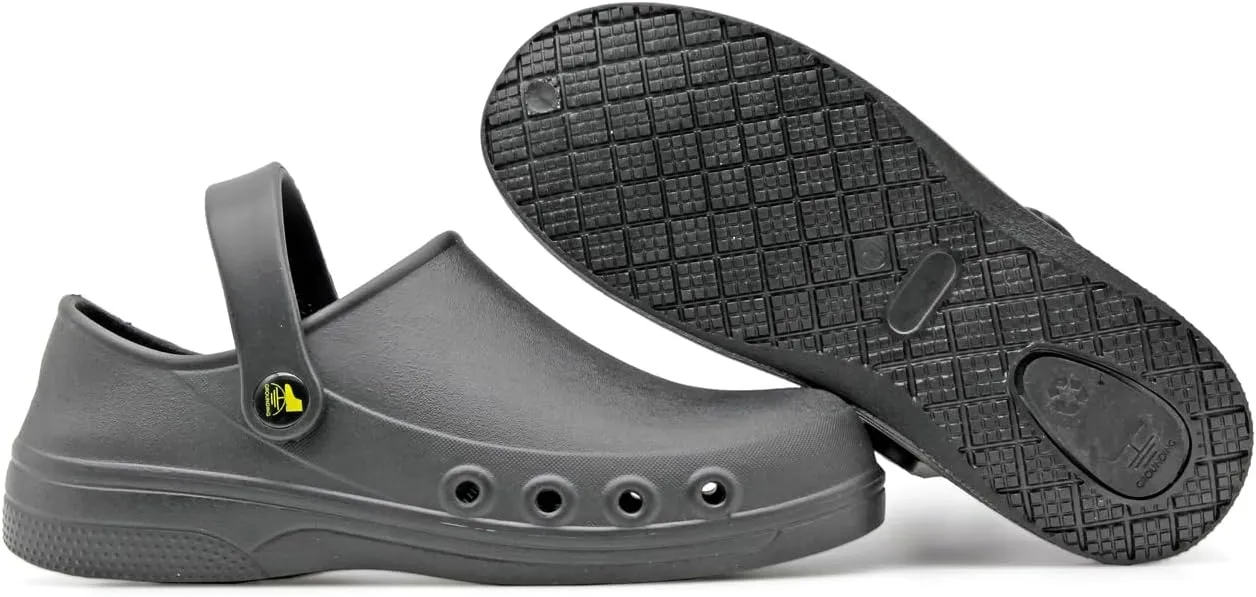 Professional Nurses Shoes for Women Men Slip Resistant Waterproof Work Shoes for Doctor Chef Food Service Nursing Slip-On