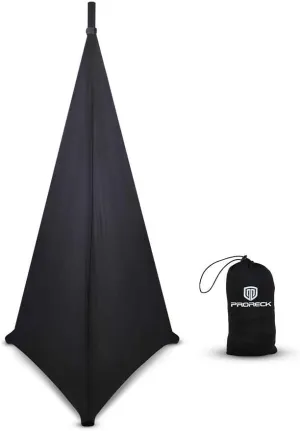 PRORECK Speaker Stand Cover Tripod Stand Skirt Skrim 360 Degree Cover Black