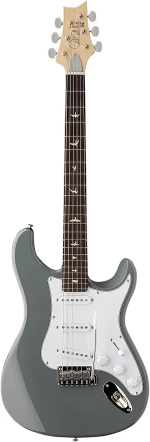 PRS Guitars 6 String SE Silver Sky Electric Guitar, Storm Gray with Gig Bag, Right, (109639::8J:)