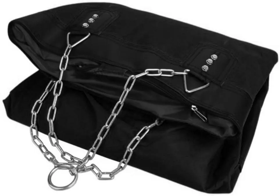 Punching Bag for Man Women Kids, Indoor/Garden Boxing Bag Unfilled Heavy Bag Set with Punching Gloves, Chain, Ceiling Hook for MMA, Kickboxing, Muay Thai, Karate, Taekwondo