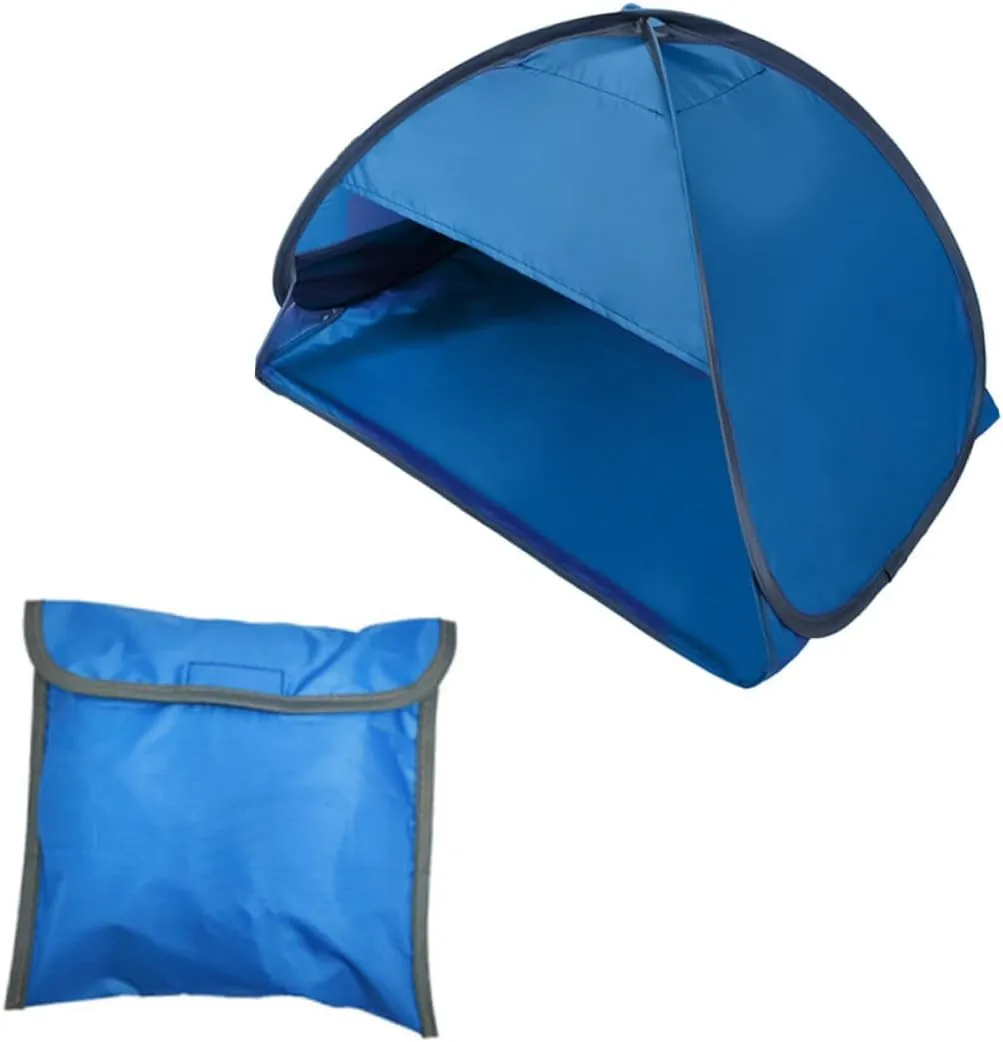 Quick Open Gazebo Tent Automatic Portable Sun Shelter Beach Tent Sun Shade for Camping Fishing Hiking for Boys and Girls Families