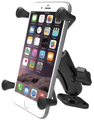 RAM 1" Ball Mount with Diamond Base & X-Grip for iPhone 7 Plus (sku 35553)