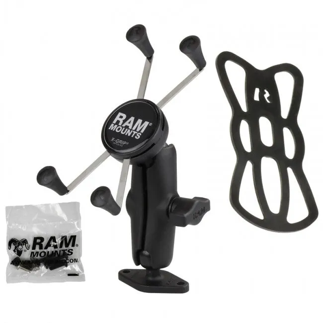 RAM 1" Ball Mount with Diamond Base & X-Grip® for Samsung Galaxy S10 PLUS (sku 44280)