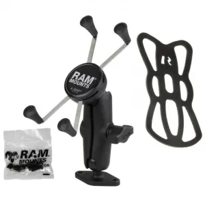 RAM 1" Ball Mount with Diamond Base & X-Grip for Samsung Galaxy S8 (sku 42142)