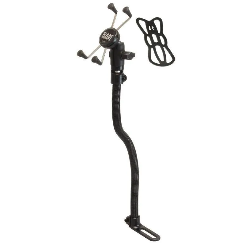 RAM-B-316-1-UN10 No-Drill Vehicle Mount & Universal X-Grip for iPhone 7 PLUS (sku 35569)