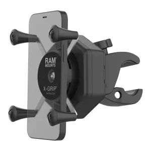 RAM Mounts X-Grip Phone Mount with Vibe-Safe & Small Tough-Claw