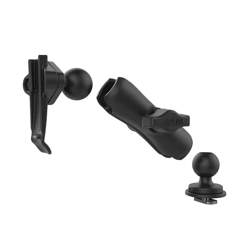 RAM Track Ball Double Ball Mount with Garmin Spine Clip Holder (RAP-B-202-GA76-TRA1U) (sku 54879)
