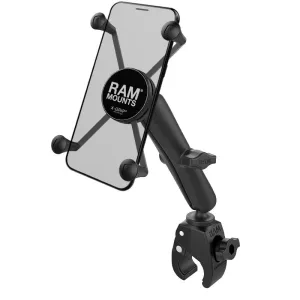 RAM X-Grip Large Phone Mount with RAM Tough-Claw Small Clamp Base (RAM-B-400-C-UN10U) (sku 50928)