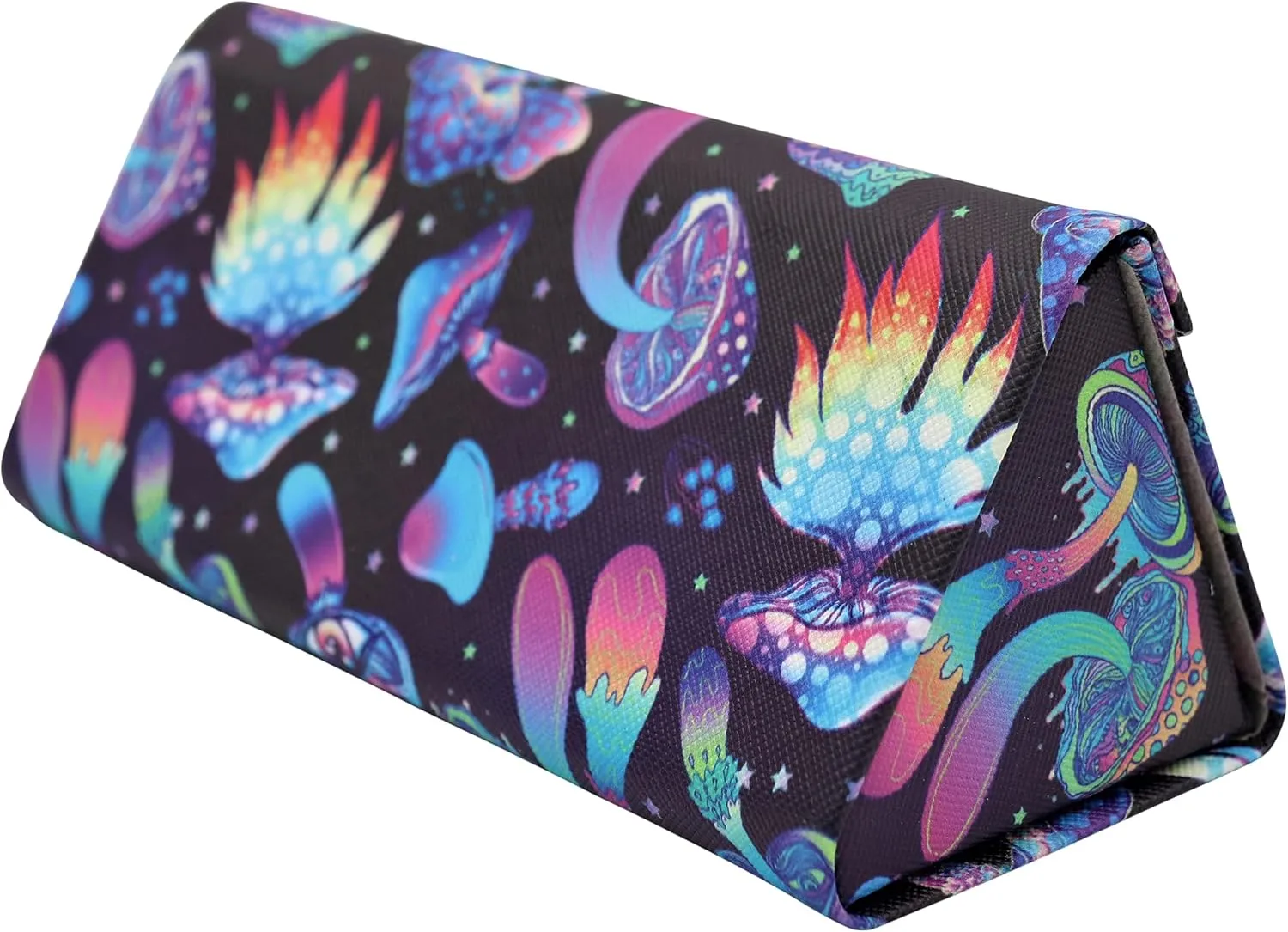 Real Sic Glasses Case for Men and Women - Magnetic Folding Hard Shell Sunglass Holder - Inspired by Halloween/Horror/Occult