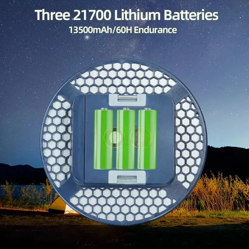 Rechargeable Magnetic Camping Tent Lanterns Emergency USB Flashlights
