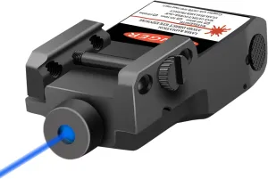 Red/Blue/Purple/Green Laser Sight Picatinny Rail Mount,Magnetic Rechargeable Red Beam for Pistol Handgun Rifle，Easy to Install and Adjust